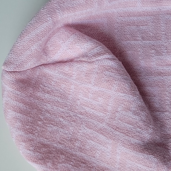 Balmain Pink & White Wool  Beanie - Picture 3 of 10